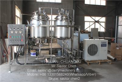 中国 ミルク処理機械類のための酪農場 1000L のミルクの滅菌装置機械 販売のため