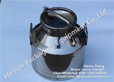 China Durable 10 Liter Stainless Steel Milk Bucket with Lockable Lid , Keep Warm for sale