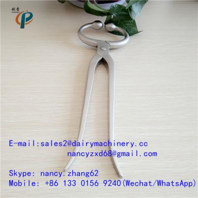 China 35CM Carbon Steel Bull-Holder, Bull Nose Tongs, Nose Clamp for holding cattles for sale