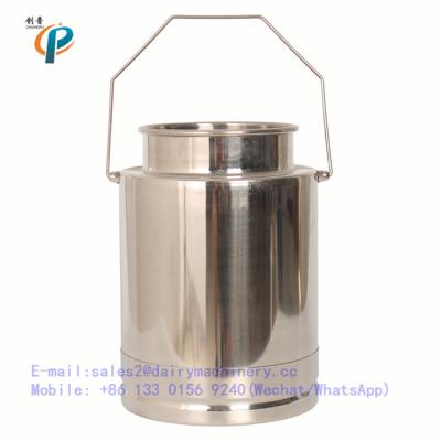 China 10 litre stainless steel milking pail, goat milking bucket with handle , portable milker bucket for sale