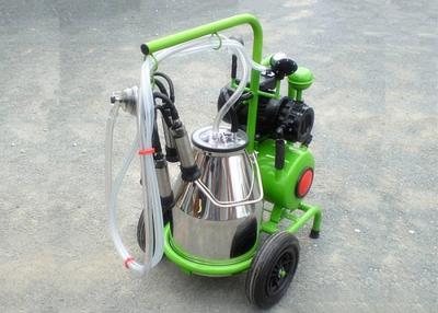China Vacuum Pump Single Cow 	Mobile Milking Machine For Cows / Goat / Sheep for sale