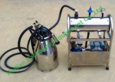 China Single Cow Bucket Milking Machine with ISO9001:2000 Certificate 220 Voltage for sale