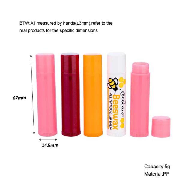 pink plastic tube