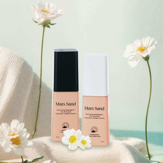 black lotion bottle