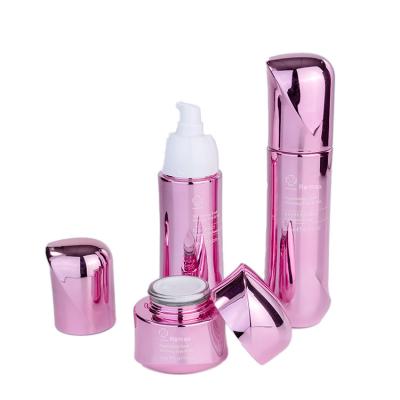 China 50g Cylinder Glass Bottle 120ml Glass Bottle With Unique Design for sale