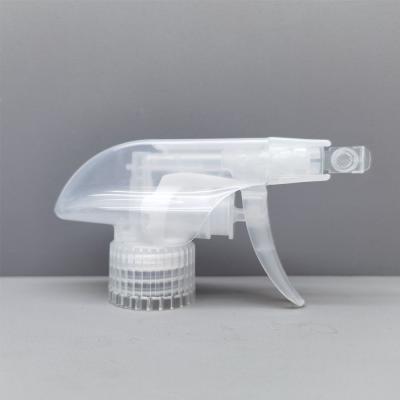 China 28/410 Transparent Trigger Sprayer Pump Spray Bottle Parts Solution for sale