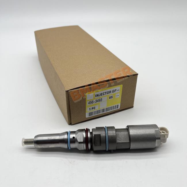 Caterpillar Fuel Injector 456-3493 side view with detailed construction