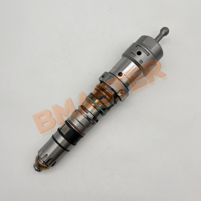 CUMMINS Fuel Injector 4088428 - Side view displaying industrial-grade materials and plating