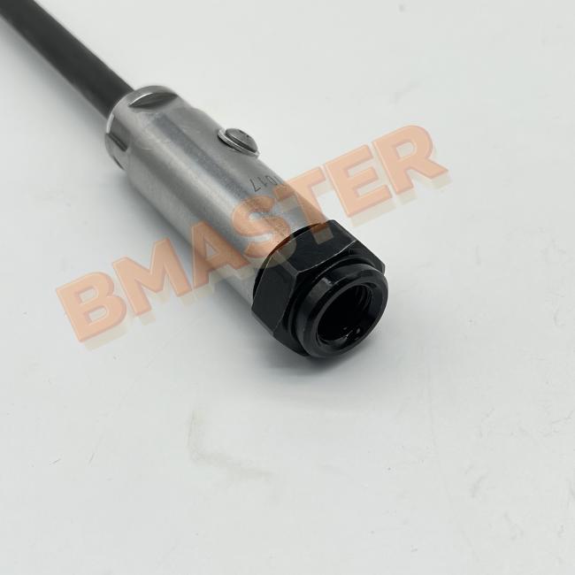 Caterpillar Fuel Injector 4W7018 side view displaying industrial-grade materials and components