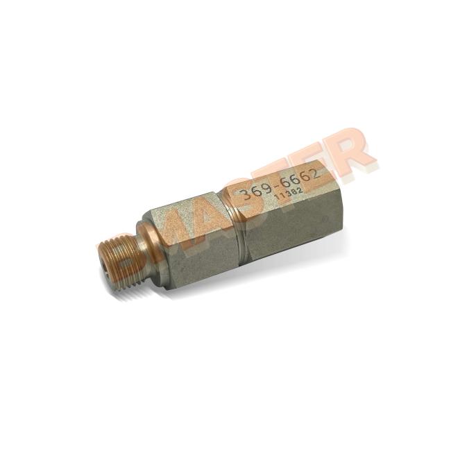 Diesel injector parts fuel injection pump relief valve model 3696662 - side view