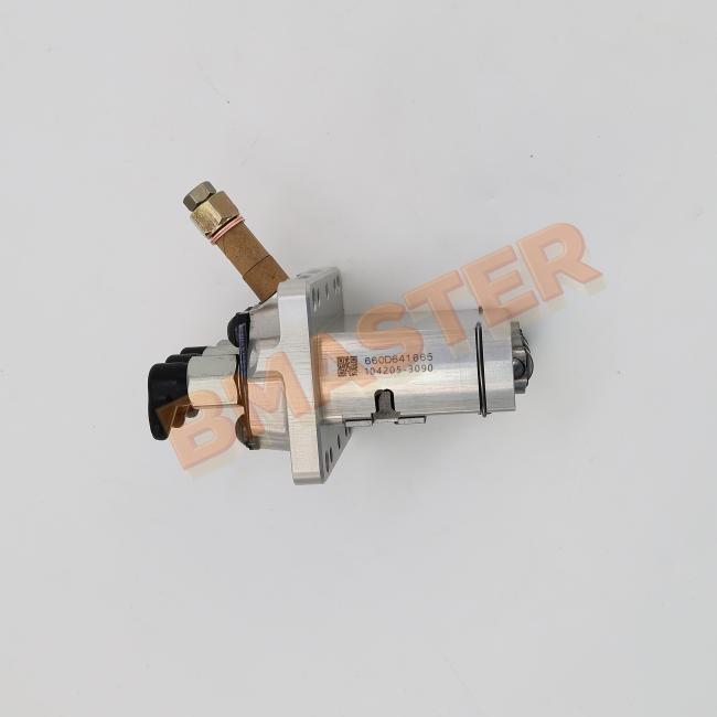 KUBOTA Fuel Injector Pump Head 17529-51011 side view and mounting details