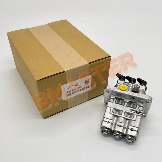 KUBOTA Fuel Injector Pump Head 1G170-51011 side view displaying precision engineering
