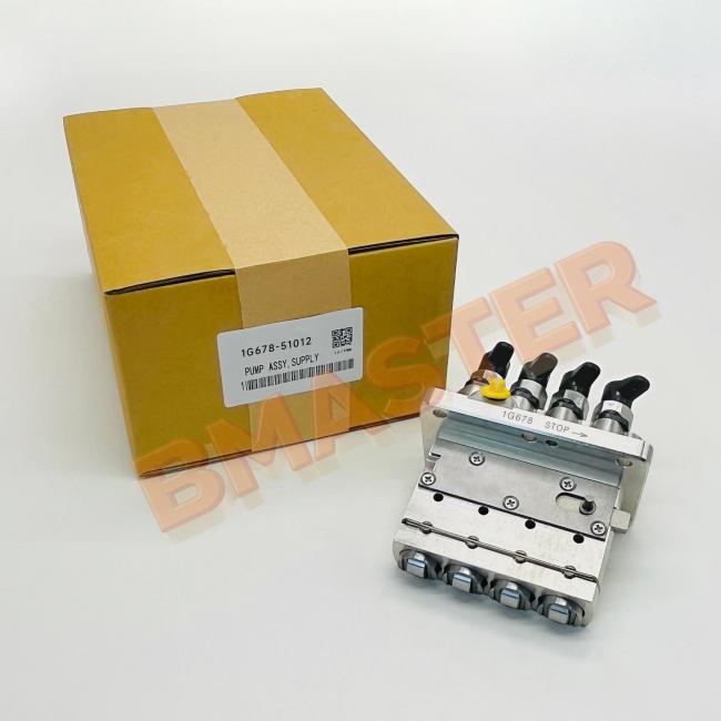 KUBOTA Fuel Injector Pump Head 1G678-51011 side view displaying manufacturing quality