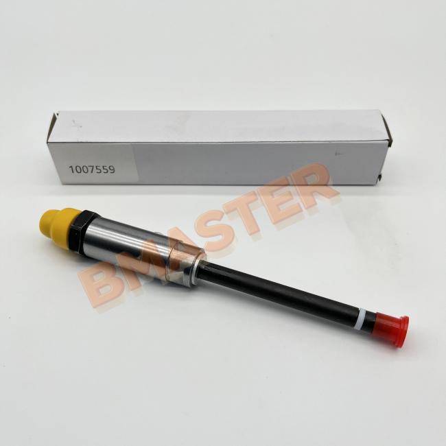 Caterpillar Fuel Injector 1007559 side view displaying corrosion-resistant finish and components