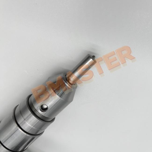 Caterpillar Fuel Injector 1278218 side view displaying fuel connection points and construction details