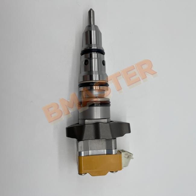 Caterpillar 1317150 Fuel Injector side view displaying electronic connectors and fuel line interfaces