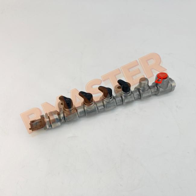 BMASTER Fuel Rail Common Rail Pipe - Side View