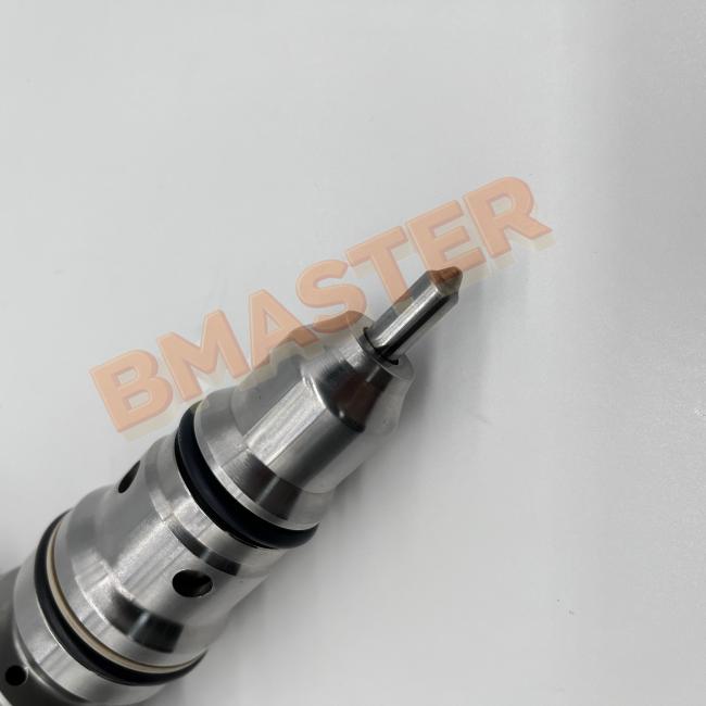 Caterpillar 1830155C91 fuel injector side view displaying construction details and mounting features