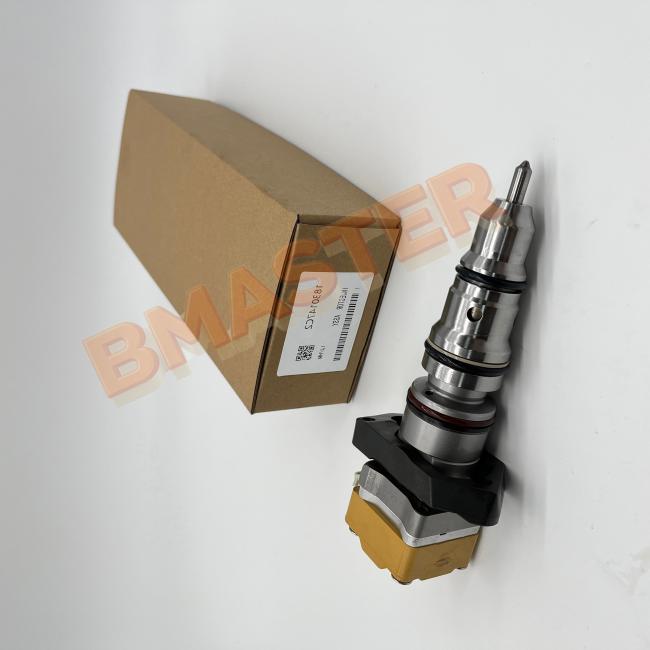 Caterpillar Fuel Injector 1830158C1 side view and connection details