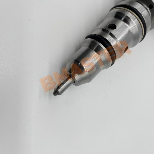 Caterpillar 1833646C92 Fuel Injector side view displaying electronic control module and connection points