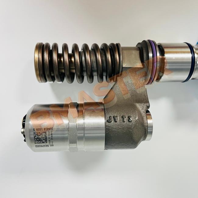 Bossch Fuel Injector 0414701048 - Side view displaying component details and connections