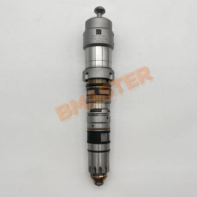CUMMINNS Fuel Injector 4326780 side view displaying mounting interface and connections