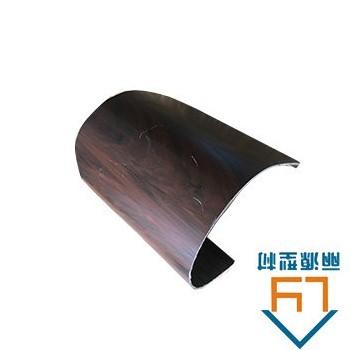 China Fireproof UPVC Building Materials 1.8mm 2.0mm 2.2mm PVC Arch Profiles for sale