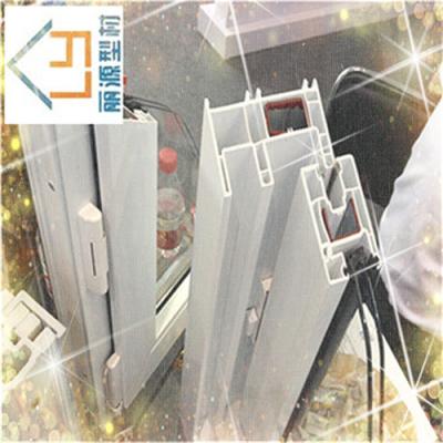 China deslizamento e janelas de batente do PVC da altura de 80mm para a decoração da casa à venda