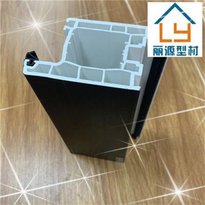 Chine Fenêtre UPVC glissant le tissu pour rideaux de profil non en plastique pour des projets de construction à vendre