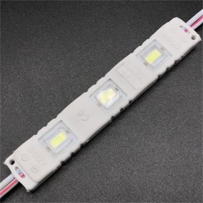 China SMD5630 LED Injection Module Single Color IP65 DC12V 90 - 100LM 0.72W Outdoor Waterproof for sale