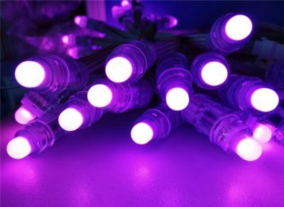 China RGB Full Color Led Pixel Lights 12MM Led Pixel Strings 0.3W IP67 Internal Protection for sale