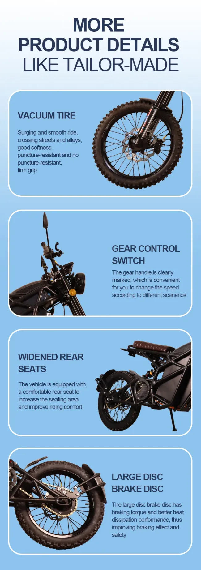 High Speed Electric Motorcycle, Fast Charging Motorcycle, Luxury Electric Motorcycle