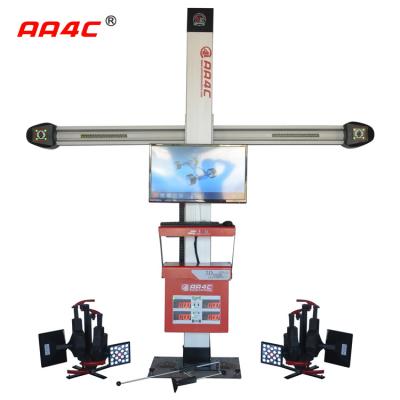 China AA4C Camera Beam Manually Move + 2 Monitors Multi-Language Free Update Computer 3DWheel Alignment  AA-DT111B for sale