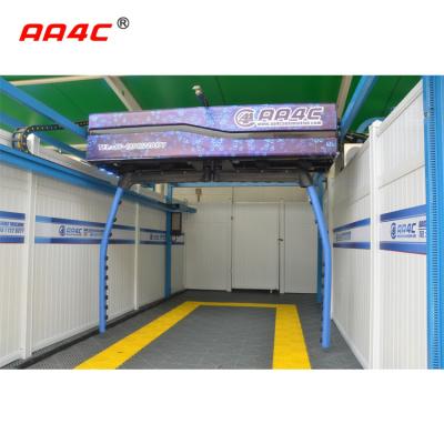 China Automatic Car Washing Machine With Dual Arm 12kw Fans 18.5kw Water Pump  AA-T360RD for sale