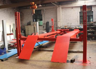 China Hydraulic 4 Post Car Lift For Alignment 4.0T Four Post Automotive Lift With Jack Beam for sale