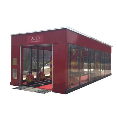 중국 AA4C 터널 세차장 9 브러쉬 자동 세차기 브러쉬 세차장 판매용