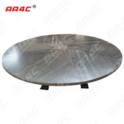 China Galvanized 360 Car Turntable Hydraulic Car Parking Rotating Platform For Auto Show Heavy Duty for sale