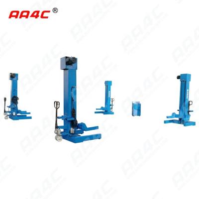 China AA4C 30T  bus &truck lift heavy duty vehicle lift combined 4 post parking hoist  Mechanical  Mobile Column lift (Screw-up) for sale