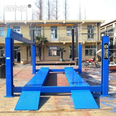 China AA4C  8T  heavy duty bus lift truck lift  4 post truck lift AA-4PHD8-4B for sale