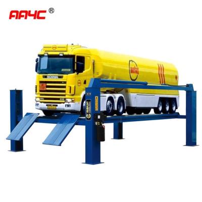 China AA4C  8T  heavy duty bus lift truck lift  4 post truck lift AA-4PHD8-4B for sale