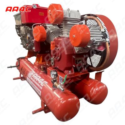中国 AA4C Reciprocating Portableの採鉱産業ピストン ディーゼル空気圧縮機の屋外の空気ポンプ研修会の空気源AA-W1.8/5 販売のため
