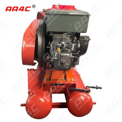 中国 AA4C Reciprocating Portableの採鉱産業ピストン ディーゼル空気圧縮機の屋外の空気ポンプ研修会の空気源AA-W1.8/5 販売のため