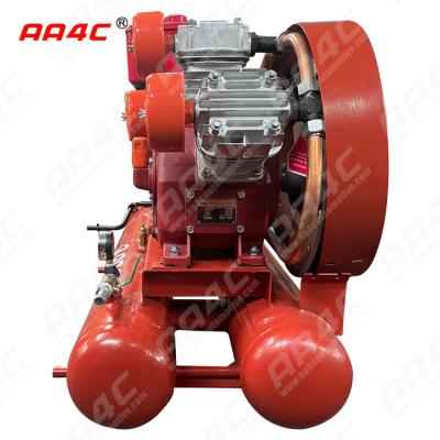 中国 AA4C Reciprocating Portableの採鉱産業ピストン ディーゼル空気圧縮機の屋外の空気ポンプ研修会の空気源AA-W1.8/5 販売のため