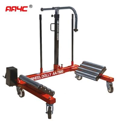 China AA4C  car tires dolly   tire mover tire carrier China made  wheel dolly (gear box)  Dual wheel dolly AA-T600 for sale