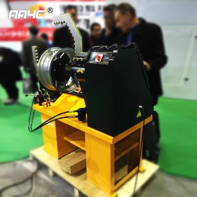 China AA4C rim polishing machine with lathe  wheel straightening machine rim straightening machineAA-RSM595 for sale