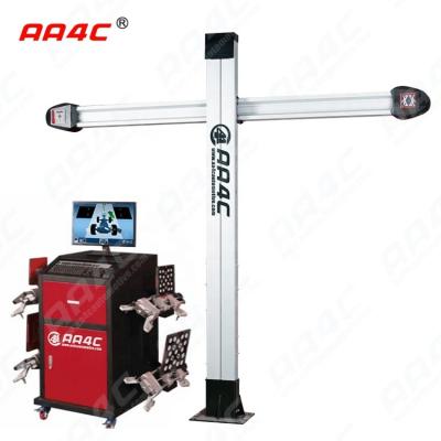 China AA4C  Fixed Camera beam +Cabinet Global Multi-language 3D computer wheel alignment AA-DT-100 for sale