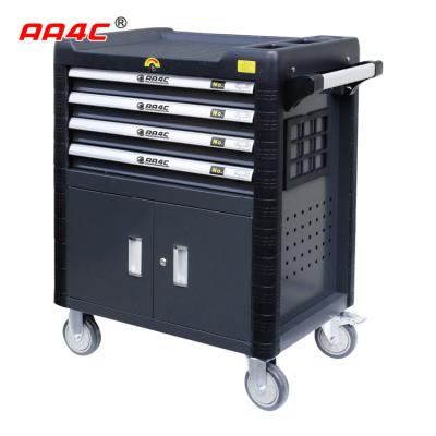 中国 54kg Mechanics Rolling Tool Chest 4 Drawers Auto Repair Cabinet Trolley 販売のため