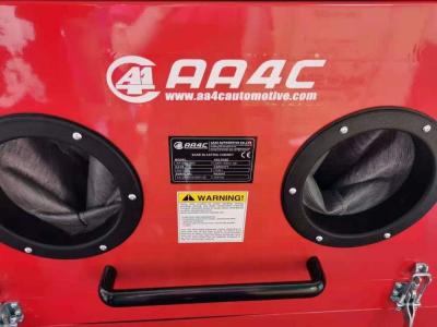 中国 AA4C 1000Lの砂吹きのキャビネットのサンド ブラストのキャビネットのサンド ブラスト機械AA-SBC1000 販売のため