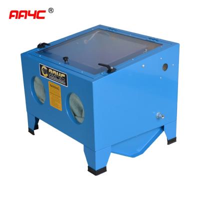Cina AA4C 90L sabbiano l'apparecchio a getto di sabbia del gabinetto di brillamento di sabbia del gabinetto AA-SBC90 in vendita