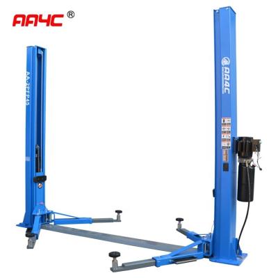 China AA4C highquality promotion 4.5T hydraulic floorplate two post auto car lift two post car lift  promotion for sale
